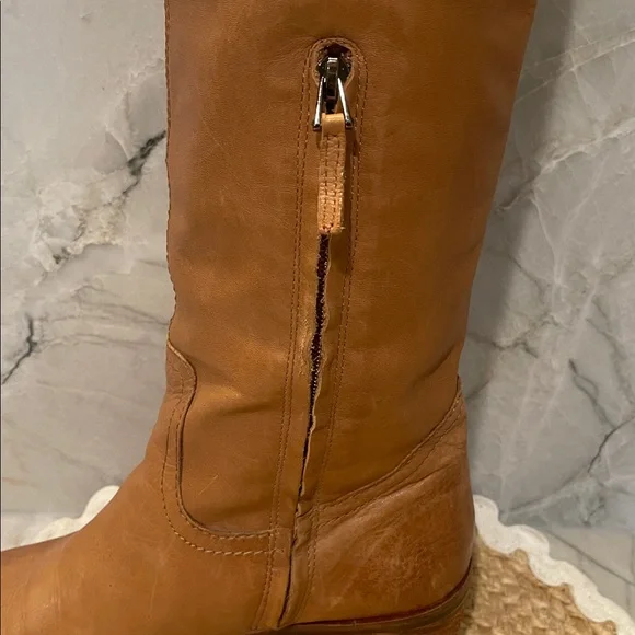 Sam Edelman Loren Leather Knee-High Boots - Picture 4 of 9